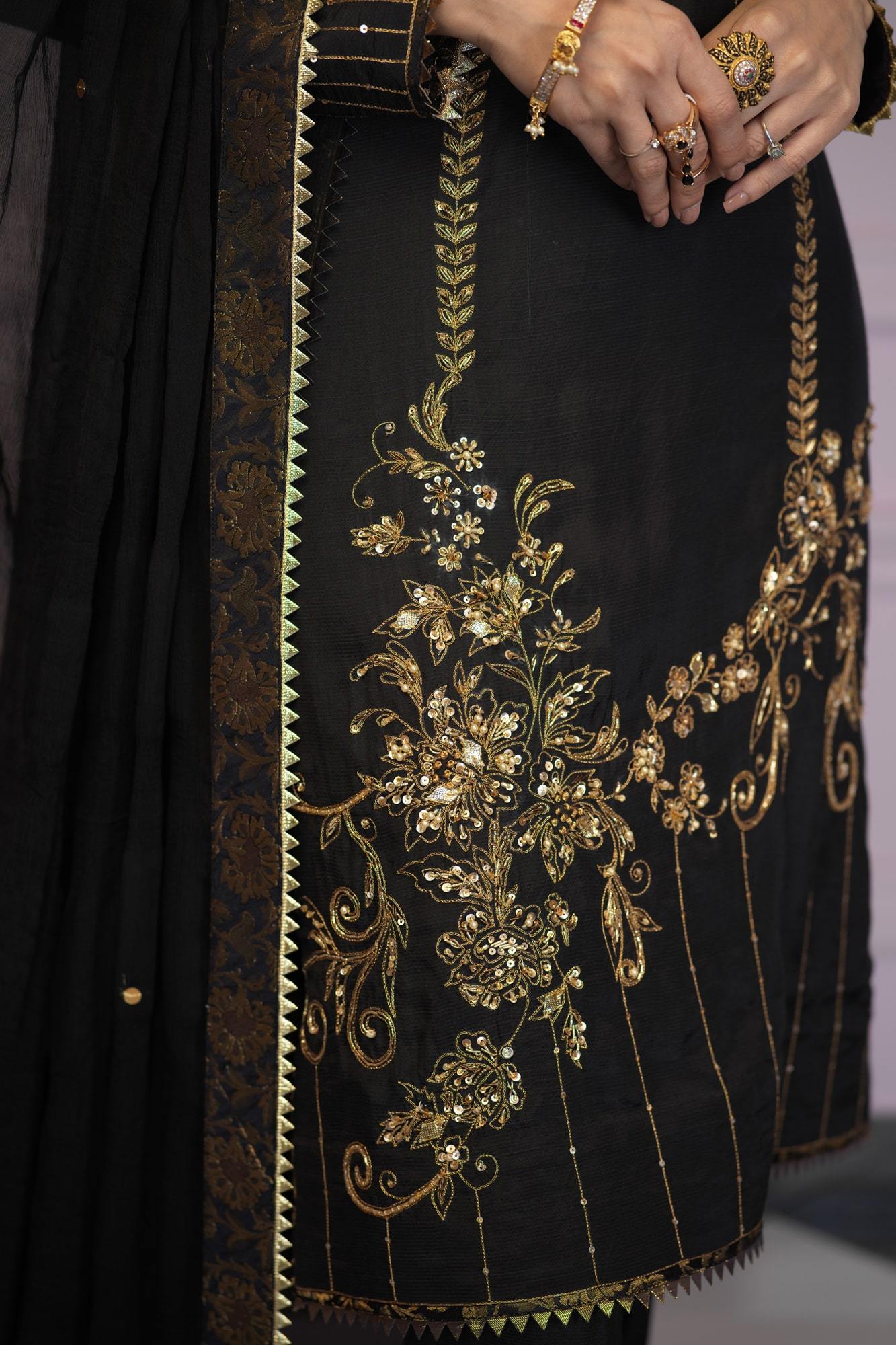 Gehna By Zaaviay Stitched Kohinoor (Three Piece)