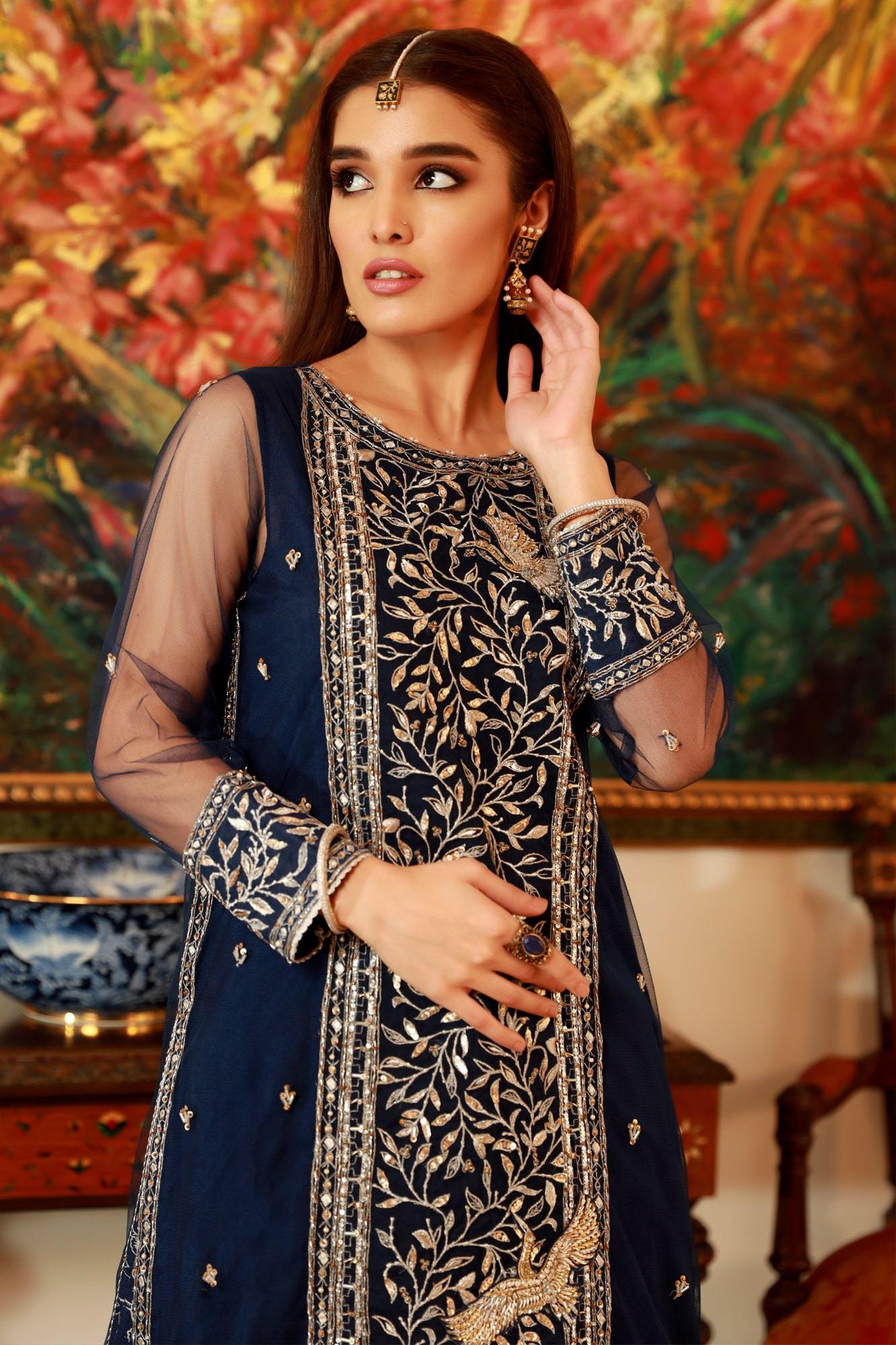 Neher By Zaaviay Stitched Chirya Da Chamba (Ready To Wear - Three Piece)