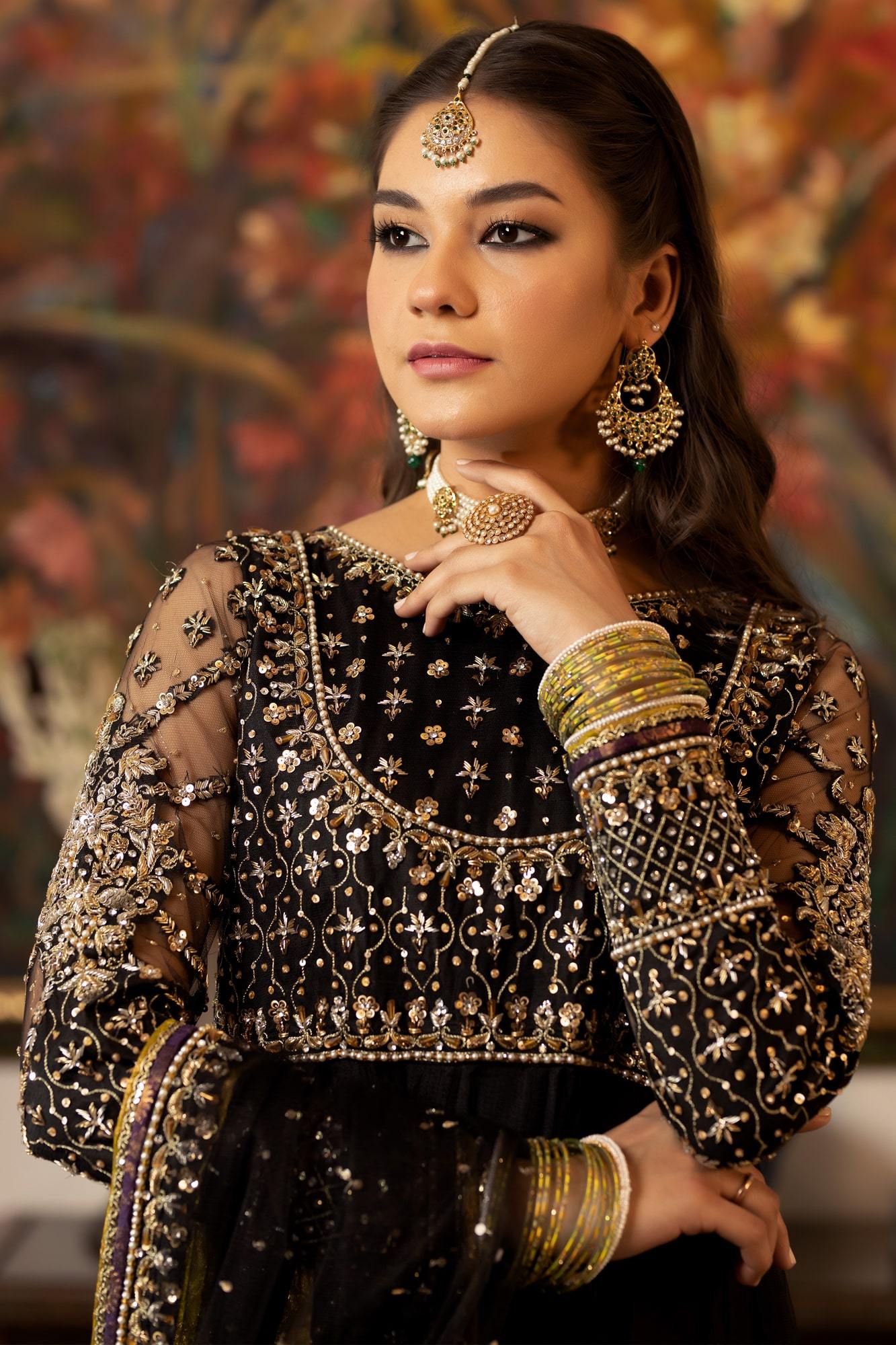 Neher By Zaaviay Stitched Kala Sha Kala A (Ready To Wear - Three Piece)