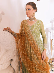 Sawariya by Roheenaz Unstitched 3 Piece Luxury Khalidar Chiffon Suit-S-05