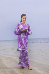 Whisper Wind By Feathers Unstitched 2 Piece Printed Lawn Collection'2025-MYSTEN-FT513