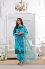 Midnight Murmurs By Feathers Lawn Suit-TWINKLE-FT480
