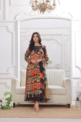 Midnight Murmurs By Feathers Lawn Collection'2025-VARNIKA-FT483