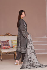 Dressline Launching New Unstitched  3 Pcs Premium Chikankari Emb Digital Printed Bana Dora Lawn Collection
