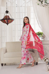 Midnight Murmurs By Feathers Lawn Suit-PRISMA-FT476