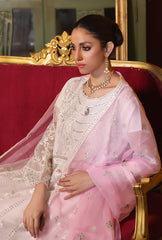 3 PIECE - EMBROIDERED ORGANZA MEXI 648J - Dressline Fabric