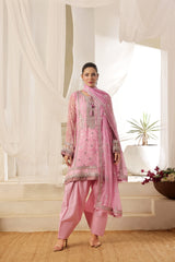 Tasbeena By Dressline Semi Stitched 3 Piece Luxury Chiffon Formals Collection'2025-Dressline > 73