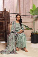 Dressline Launching New Unstitched 3 Pcs Premium Chikankaridigital Printed Lawn Collection