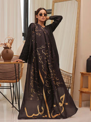 Tng By Md Stole Collection-Jaun Elia Stole (Black & Gold)
