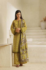 Dressline Florent A Breath Of Fresh Style UnStitched 3 Piece Digital Printed Lawn Collection With Voil Lawn Dupatta & Digital Printed Trousers