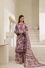 Dressline Florent A Breath Of Fresh Style UnStitched 3 Piece Digital Printed Lawn Collection With Voil Lawn Dupatta & Digital Printed Trousers