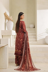 Dressline Florent A Breath Of Fresh Style UnStitched 3 Piece Digital Printed Lawn Collection With Voil Lawn Dupatta & Digital Printed Trousers