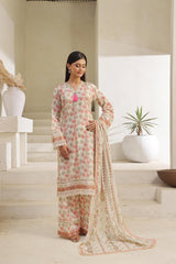 Dressline Florent A Breath Of Fresh Style UnStitched 3 Piece Digital Printed Lawn Collection With Voil Lawn Dupatta & Digital Printed Trousers