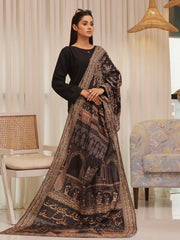 Tng By MD Shawl Collection-Taj Mahal (Black)