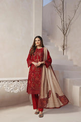Dressline Launching New Semi Stitched 3 Pcs Emb Luxury Chiffon Collection