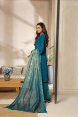 Dressline Launching New Semi Stitched 3 Pcs Emb Luxury Chiffon Collection