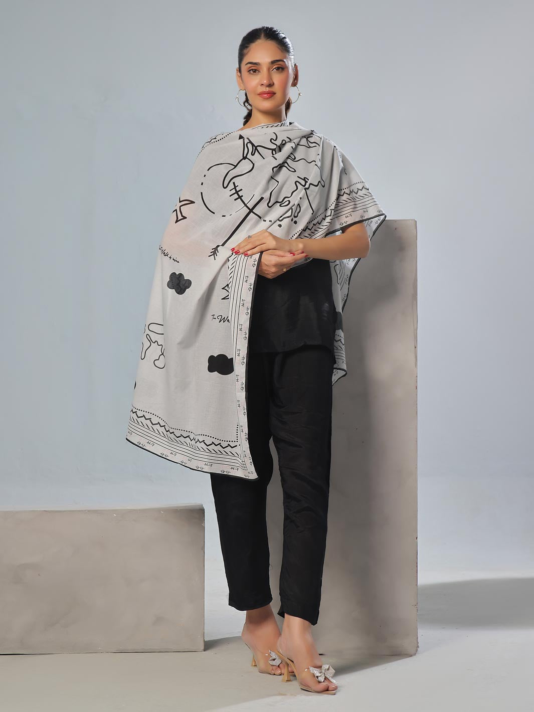TNG Uraan Lawn Stole Collection'2024