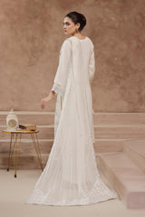 Dressline Luxury Emb Chiffon 3 Piece Suit Festive Wear Semi Stitched Elegance 2025