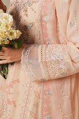 Dressline Zeva Festive Elegance Redefined Stitched 3 Piece Hand-Emb Chiffon