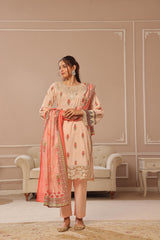 Dressline Launching New Stitched 3 Piece Emb Print Lawn Collection