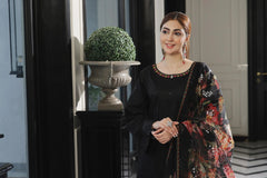 Dressline New Semi Stitched 3 Pcs Premium Boring Lawn Fancy Chikankari & Laserkari Emb Collection