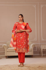 Dressline Launching New Stitched 3 Piece Emb Print Lawn Collection
