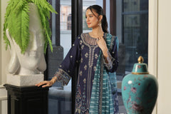Dressline New Semi Stitched 3 Pcs Premium Boring Lawn Fancy Chikankari & Laserkari Emb Collection