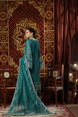Dressline New Unstitched 3 Piece Luxury Emb Organza Collection