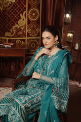 Dressline New Unstitched 3 Piece Luxury Emb Organza Collection