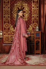 Dressline New Semi Stitched 3 Pc Emb Luxury Chiffon Collection