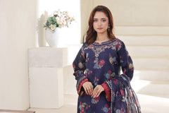 Dressline Gul Bano Stitched 3 Piece Emb Luxury Organza Collection