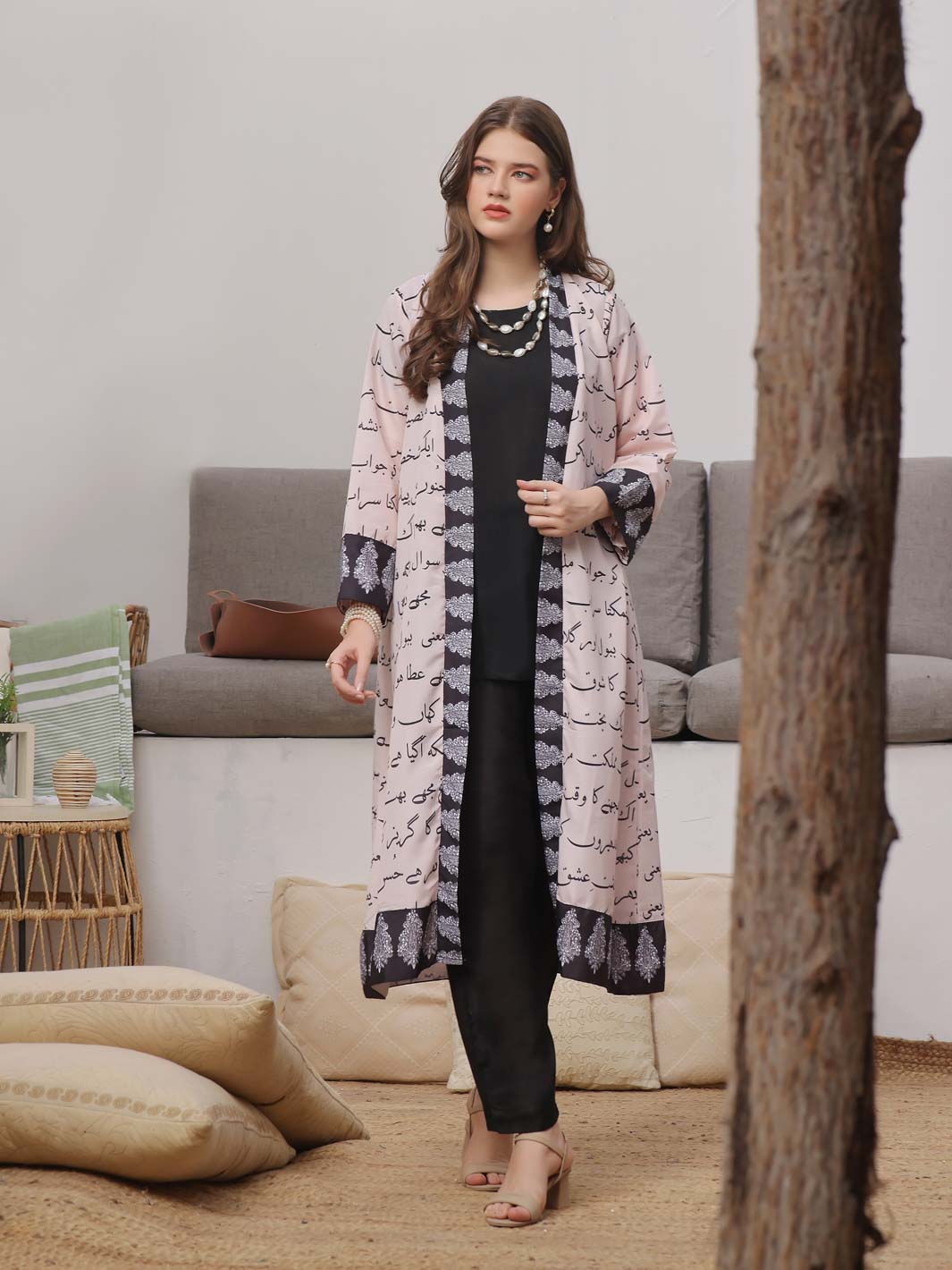 TNG Dastaan Shrug (Marble Peach) Collection'2024