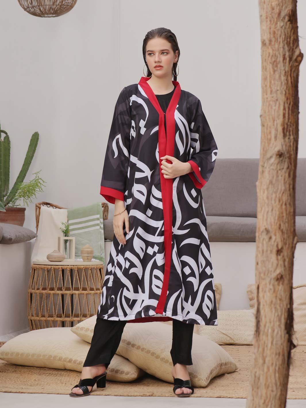 TNG Huroof Shrug (Black) Collection'2024