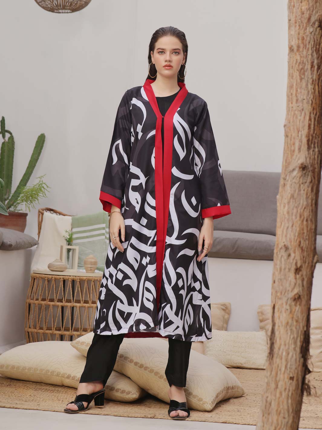 TNG Huroof Shrug (Black) Collection'2024