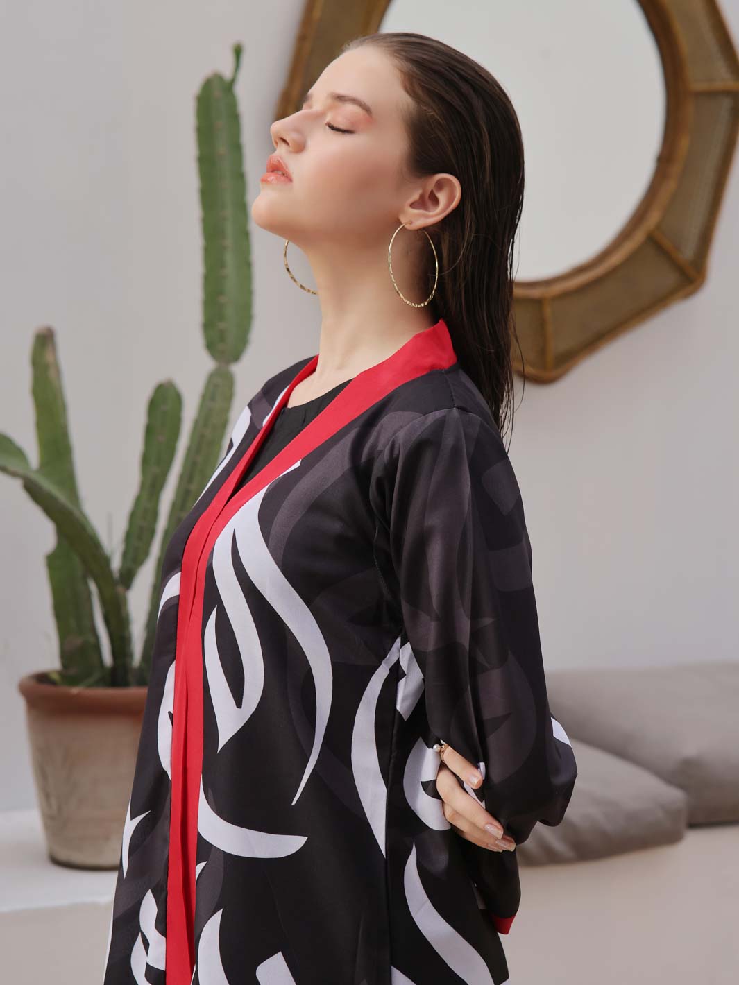 TNG Huroof Shrug (Black) Collection'2024