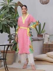Tng By Md Stitched-Floral Shirt