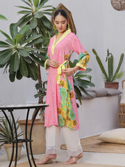 Tng By Md Stitched-Floral Shirt