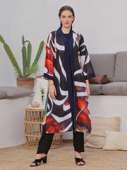 Tng By Md Stitched Shrug Collection-Gulzaar  (Black)