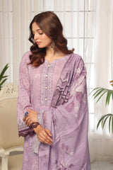 Dressline Launching New Unstitched 3 Pcs Premium Chikankari Bana Dora Digital Printed Lawn Collection