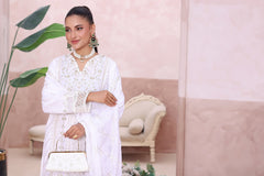 Nehal By Dressline Stitched 3 Piece Luxury Chiffon Formals Collection'2025-nehal-chiffon-3pc-Stitched-white4