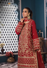 Asim Jofa Fasana-E-Ishq Eid Luxury Lawn Collection Pret Ajfip-10 Embroidered Lawn Stitched 3 Pcs