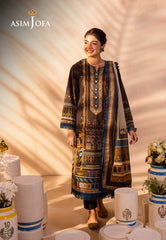 Asim Jofa Prints Collection Ajub-18 Printed Lawn 3 Pcs