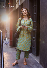 Asim Jofa Essential Pret Ajpb-08 Printed Lawn 2 Pcs
