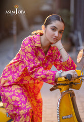 Asim Jofa Essential Pret Ajpb-14 Printed Cambric 1 Pcs