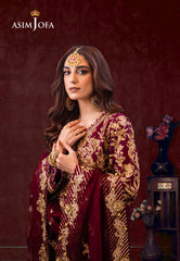 Asim Jofa Limited Edition Luxury Lawn Ajfile -03 Cambric 3 Pcs