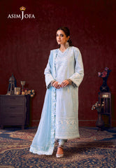 Asim Jofa Limited Edition Luxury Lawn Ajfile-12 Cambric 3 Pcs