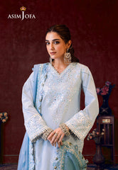 Asim Jofa Limited Edition Luxury Lawn Ajfile-12 Cambric 3 Pcs