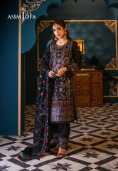 Asim Jofa Fasana-E-Ishq Eid Luxury Lawn Collection Pret Ajfip-14 Embroidered Lawn Stitched 3 Pcs