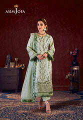 Asim Jofa Limited Edition Luxury Lawn Ajfile-17 Cambric 3 Pcs