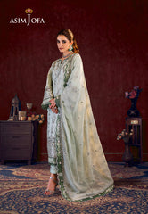 Asim Jofa Limited Edition Luxury Lawn Ajfile-17 Cambric 3 Pcs